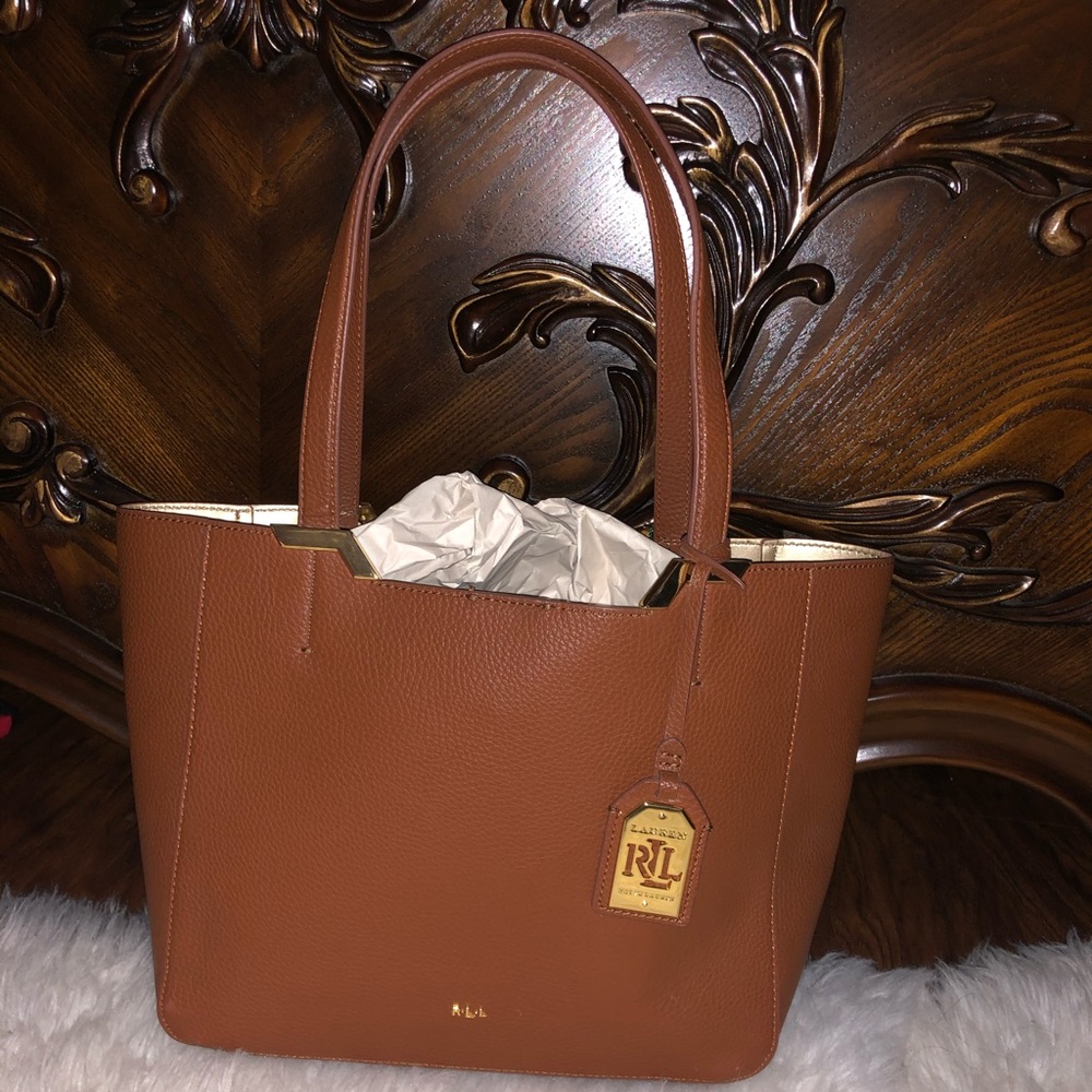 RLL BRAND NEW Tan Purse